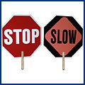 Hand Held Stop / Slow Sign